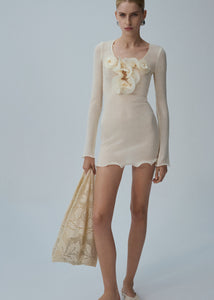 SS25 DRESS 03 BEACH CREAM