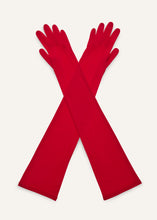 Load image into Gallery viewer, Mesh gloves in red
