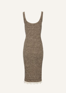 SS25 KNITWEAR 01 DRESS BROWN