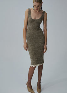 SS25 KNITWEAR 01 DRESS BROWN