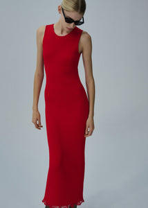 SS25 KNITWEAR 04 DRESS RED