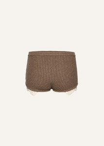 SS25 KNITWEAR 08 SHORTS BEIGE