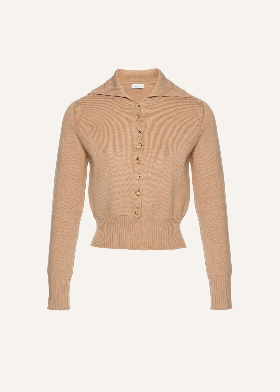 SS25 KNITWEAR 12 SWEATER BEIGE
