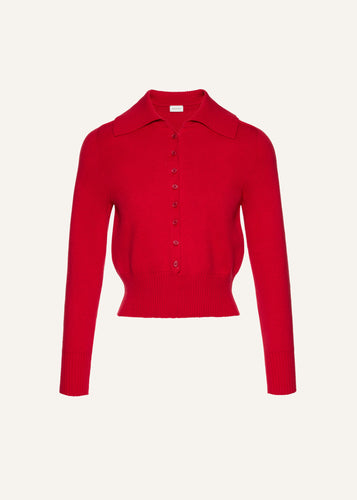 SS25 KNITWEAR 12 SWEATER RED