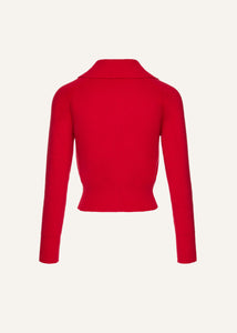 SS25 KNITWEAR 12 SWEATER RED