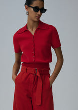 Load image into Gallery viewer, SS25 KNITWEAR 13 SWEATER RED
