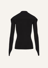 Load image into Gallery viewer, SS25 KNITWEAR 14 CARDIGAN BLACK
