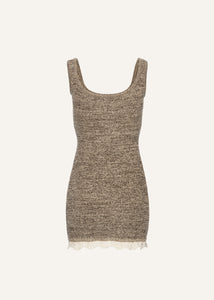 SS25 KNITWEAR 15 DRESS BEIGE