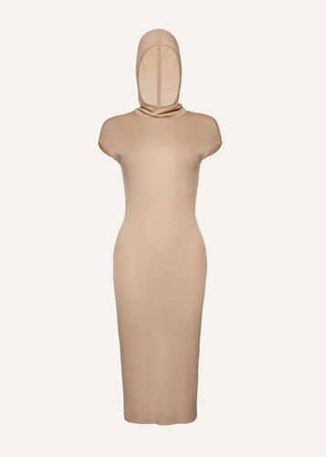 SS25 KNITWEAR 16 DRESS BEIGE