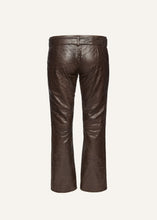 Load image into Gallery viewer, SS25 LEATHER 11 PANTS BROWN
