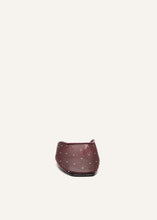 Load image into Gallery viewer, SS25 MULE FLATS BURGUNDY
