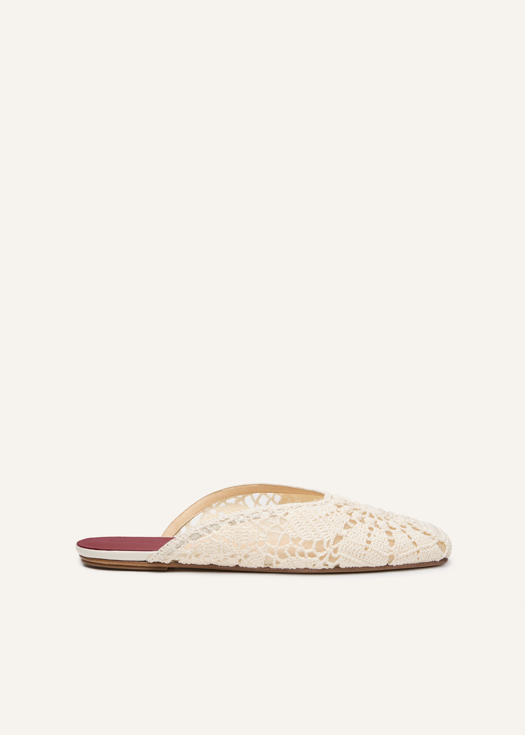 SS25 MULE FLATS CROCHET