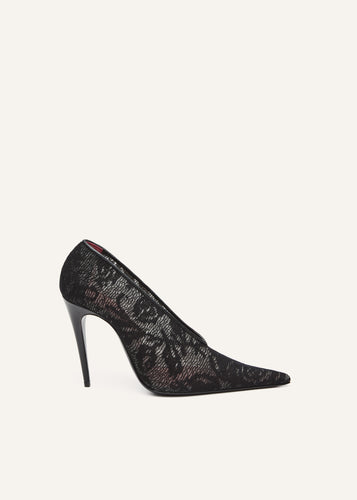 SS25 PUMPS KNITWEAR BLACK