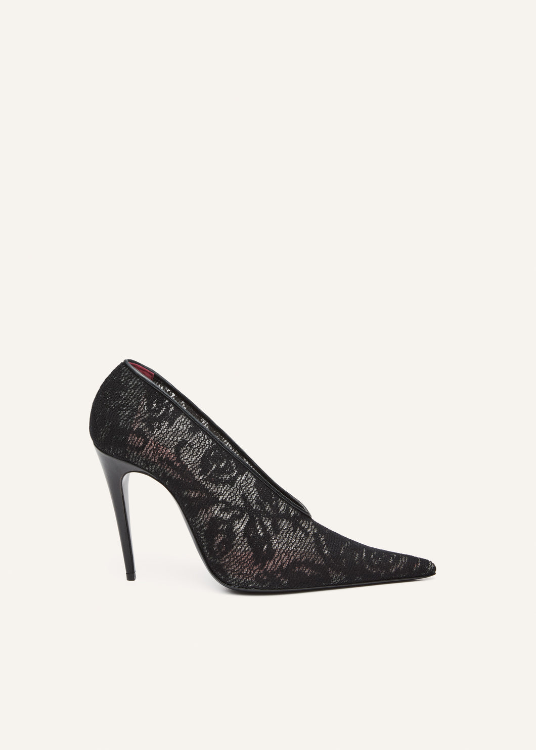 SS25 PUMPS KNITWEAR BLACK