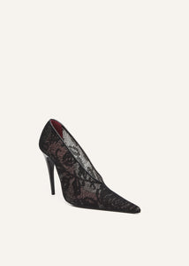 SS25 PUMPS KNITWEAR BLACK