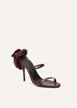 Load image into Gallery viewer, SS25 SANDALS LEATHER BURGUNDY
