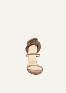 SS25 SANDALS LEATHER TAUPE