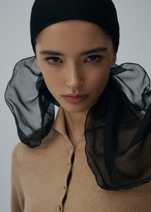 SS25 SCARF 02 BLACK