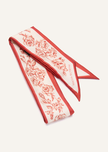SS25 SCARF 03 BEIGE PRINT