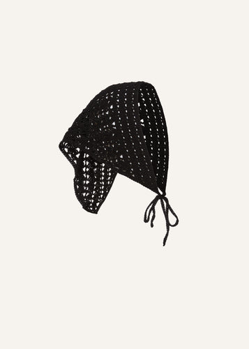 SS25 SCARF 07 BLACK