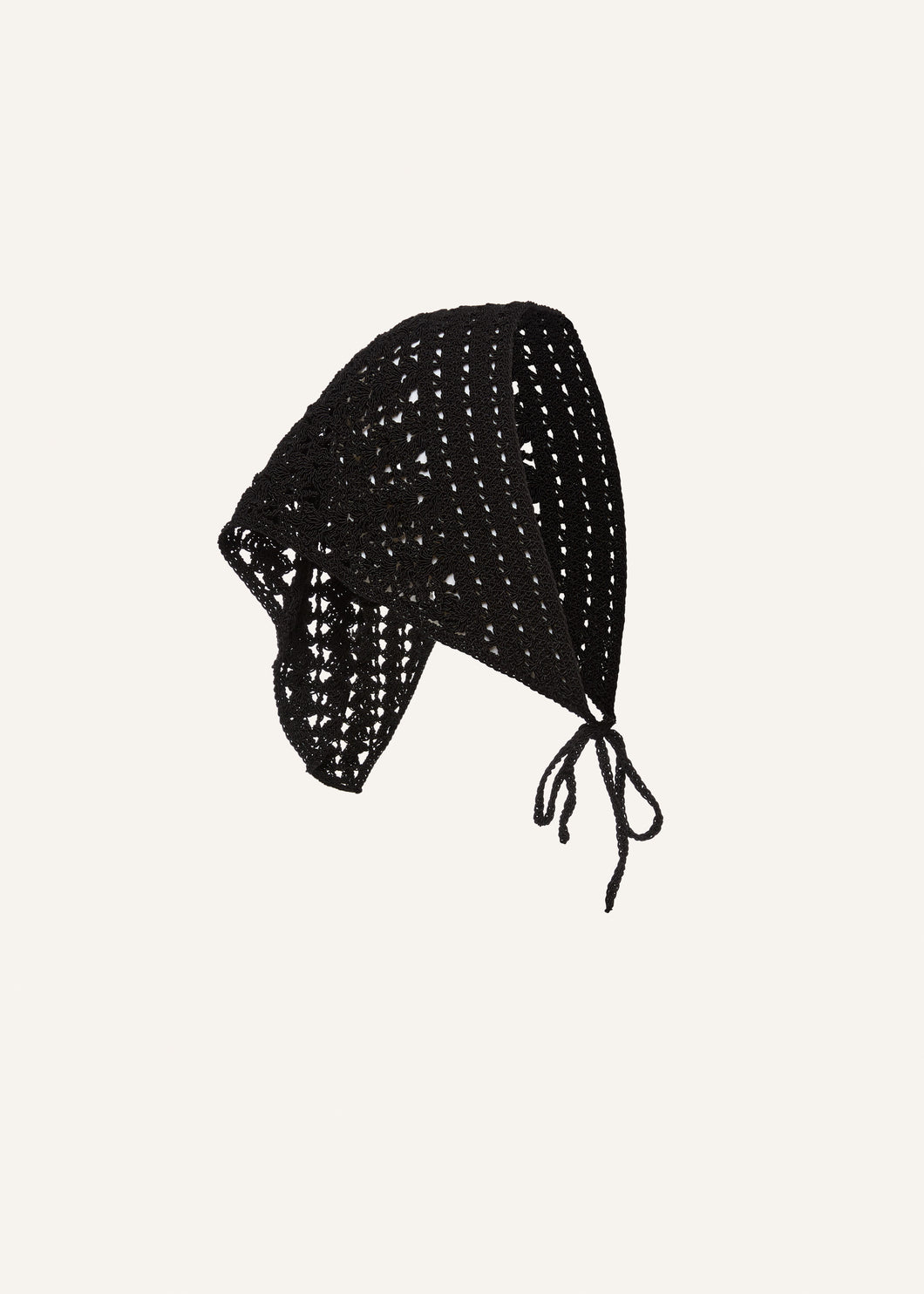 SS25 SCARF 07 BLACK