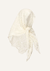 SS25 SCARF 08 WHITE