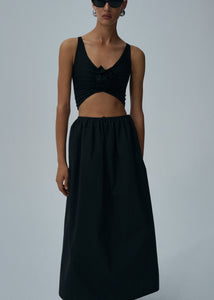 SS25 SKIRT 06 BLACK