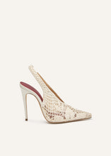 Load image into Gallery viewer, SS25 SLINGBACK CROCHET CREAM
