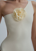 Load image into Gallery viewer, Back cutout swimsuit in cream
