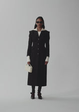 Load and play video in Gallery viewer, PF24 COAT 02 BLACK
