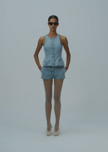 Load and play video in Gallery viewer, SS25 DENIM 04 SHORTS LIGHT BLUE
