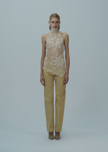 SS25 DENIM 06 PANTS BEIGE