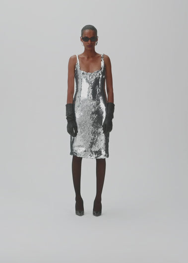 AW24 DRESS 17 SILVER