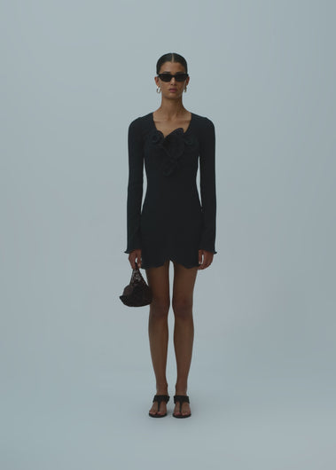 SS25 DRESS 03 BEACH BLACK