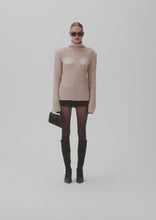 Load and play video in Gallery viewer, AW24 KNITWEAR 03 TURTLENECK BEIGE
