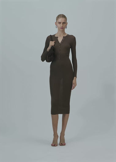 PF25 KNITWEAR 17 DRESS BROWN