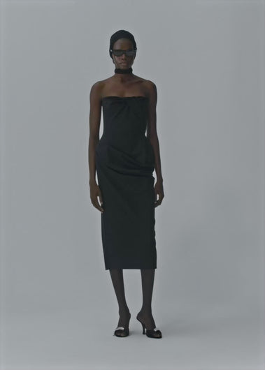 AW25 DRESS 16 BLACK