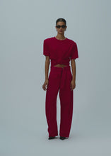 Load and play video in Gallery viewer, SS25 DENIM 08 PANTS RED
