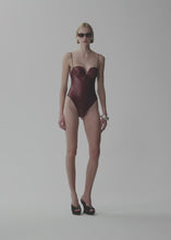 Load and play video in Gallery viewer, PF24 SWIMSUIT 01 BROWN
