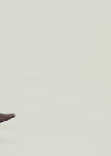 Load and play video in Gallery viewer, Tall leather sock boots in brown leather
