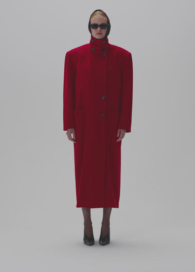 RE25 COAT 02 RED