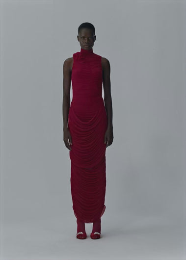 AW25 DRESS 07 RED