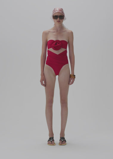 RE25 SWIMSUIT 04 RED