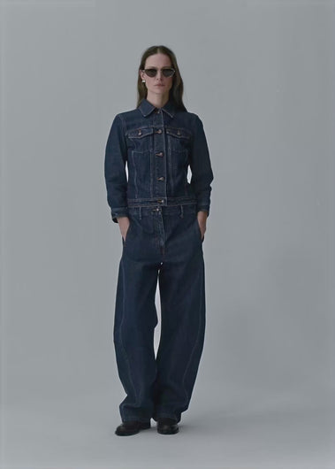 AW25 DENIM 05 JACKET NAVY