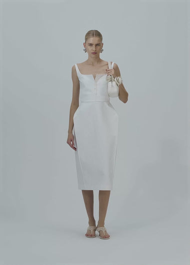 PF25 DRESS 09 WHITE
