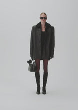 Load and play video in Gallery viewer, AW24 LEATHER 05 SHEARLING BLACK
