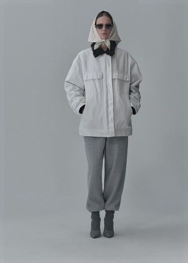 AW25 DENIM 01 JACKET WHITE