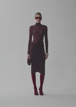 Load and play video in Gallery viewer, PF24 DRESS 16 BURGUNDY
