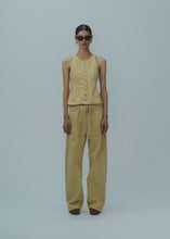 Load and play video in Gallery viewer, SS25 DENIM 01 VEST BEIGE
