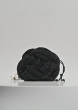 Load and play video in Gallery viewer, Magda bag pearl strap in black crochet
